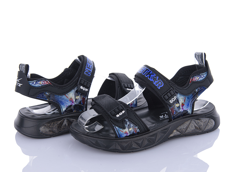 Босоножки OkShoes (32-37) 901-3B blue (лето)