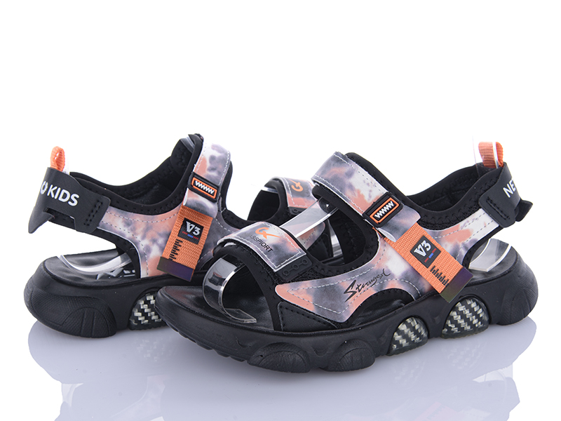 Босоножки OkShoes (32-37) A05-3I orange (лето)
