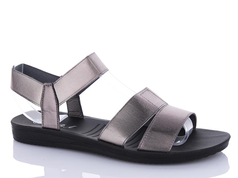 Босоножки QQ Shoes (36-41) A12 gun (лето)