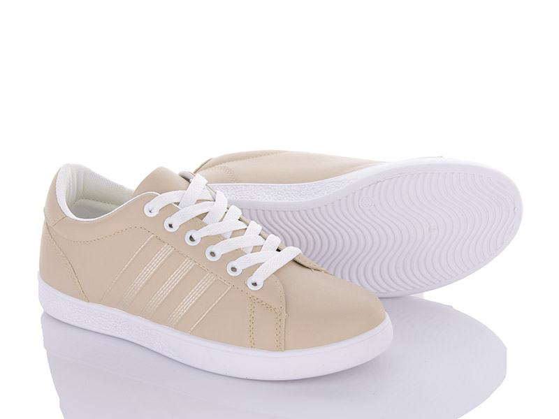 Кеды VIOLETA (36-41) 20-967 beige (деми)