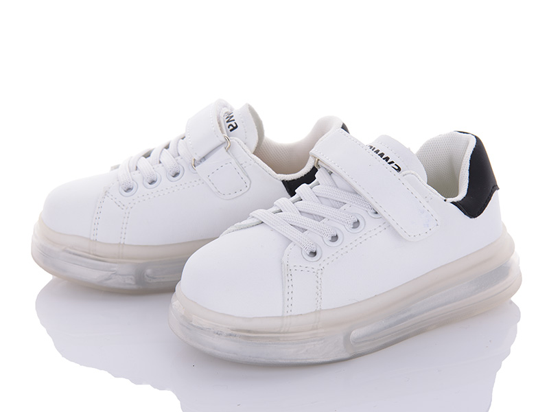 Кроссовки Clibee (26-31) TG01-2 black-white (деми)
