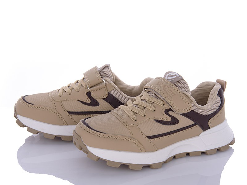 Кроссовки Clibee (33-38) EC273 brown (деми)