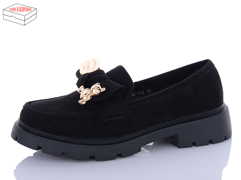 Туфли QQ Shoes (36-41) ABA2024-1-28 (деми)