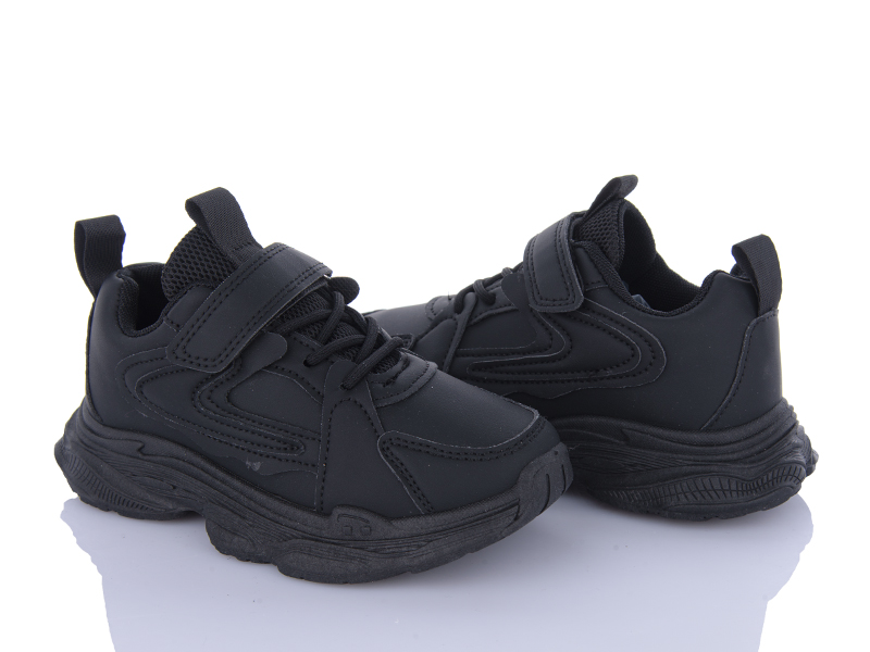Кроссовки Clibee (33-38) LC22 black (деми)