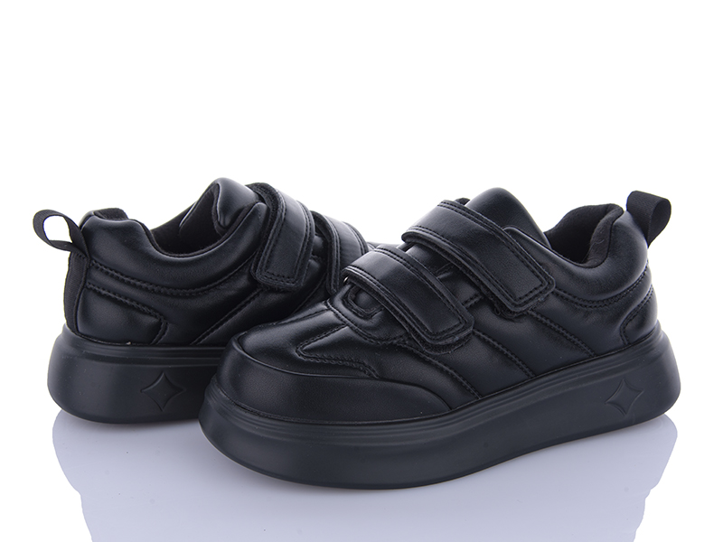 Кроссовки Clibee (31-36) LC121 black (деми)