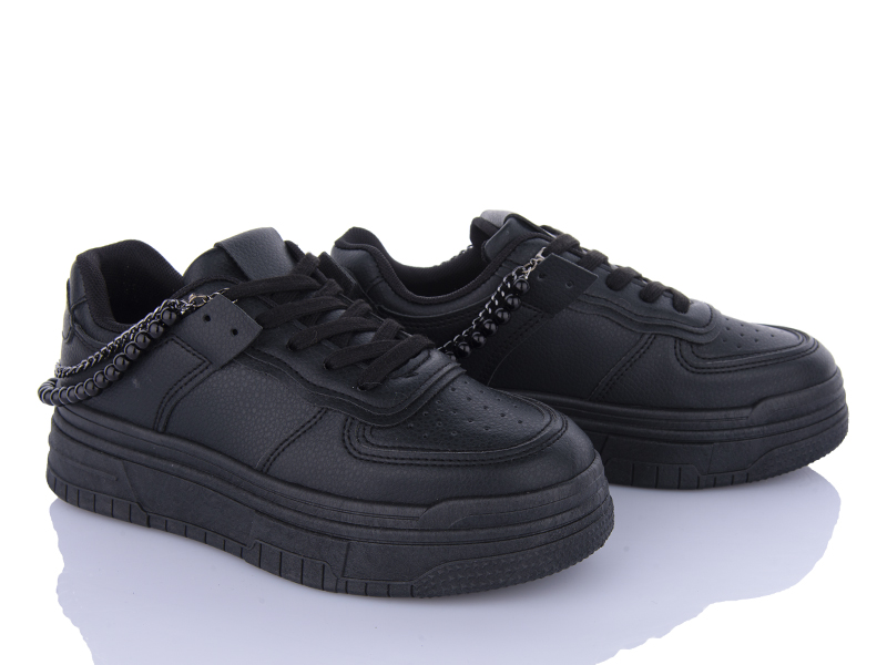 Кроссовки Clibee (36-41) YF347 black (деми)