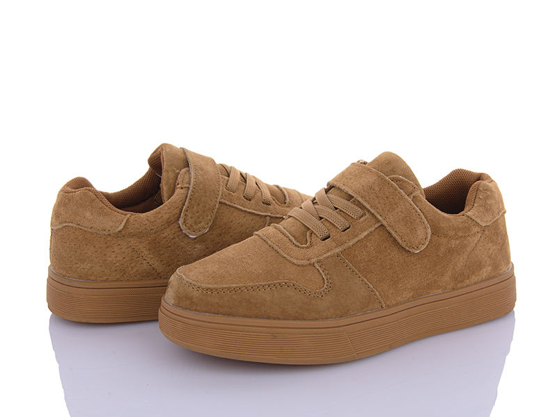 Кроссовки Clibee (32-37) YF149 brown (деми)