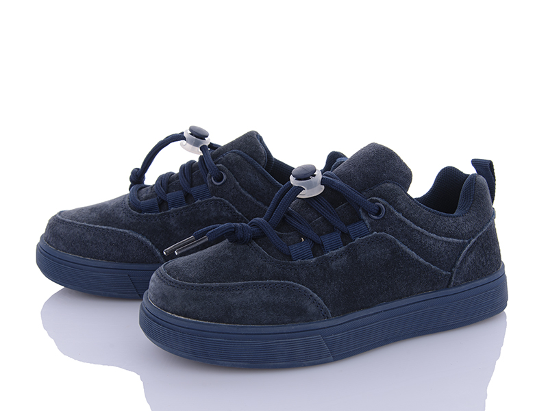 Кроссовки Clibee (32-37) YF177 navy (деми)