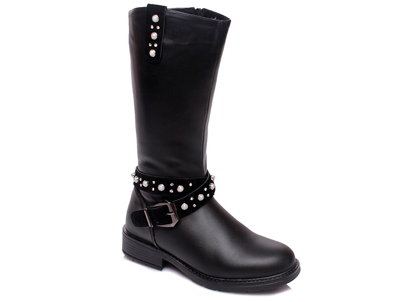 Сапоги Gratis (33-38) R516558037 BK-WS (зима)