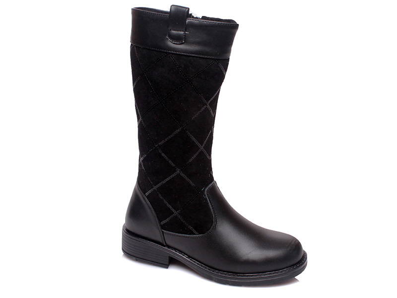 Сапоги Gratis (33-38) R516558038 BK-WS (зима)