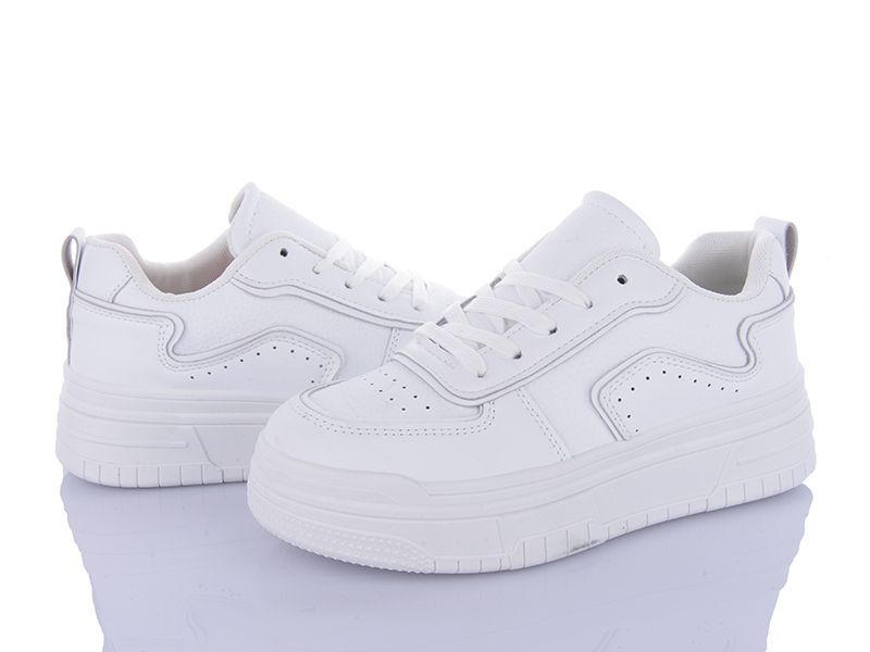 Кроссовки Clibee (36-41) YF587P white (деми)