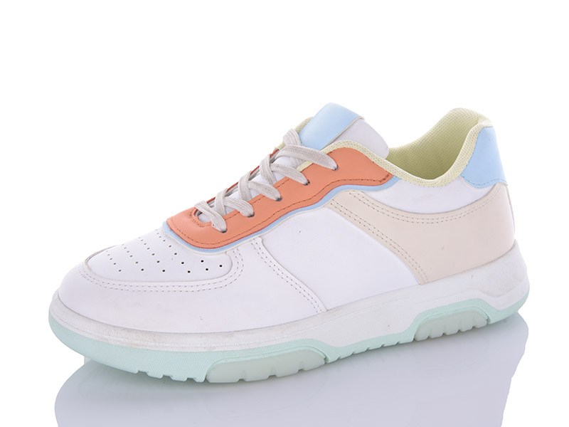 Кроссовки QQ Shoes (36-41) BK80 orange (деми)