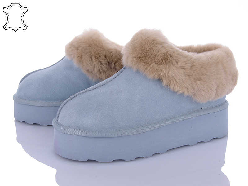 Угги PL PS (36-41) 5802 blue (зима)