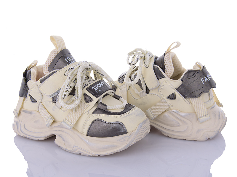 Кроссовки Clibee (31-37) A863516 beige (деми)