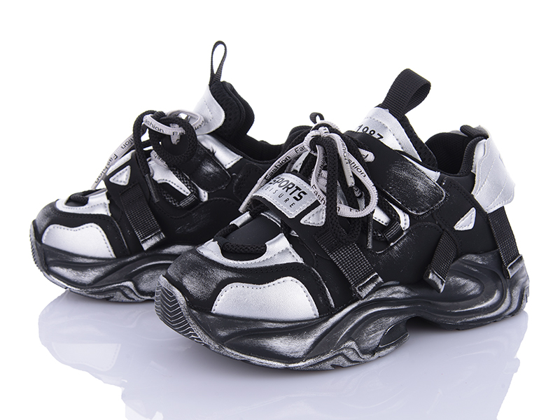 Кроссовки Clibee (31-37) A863516 black (деми)