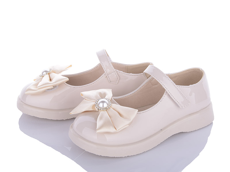 Туфли VIOLETA (31-36) Y138-1173B beige (деми)