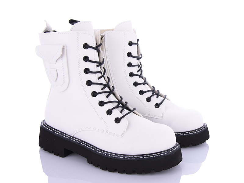 Ботинки Ailaifa (36-41) 9693 white (деми)