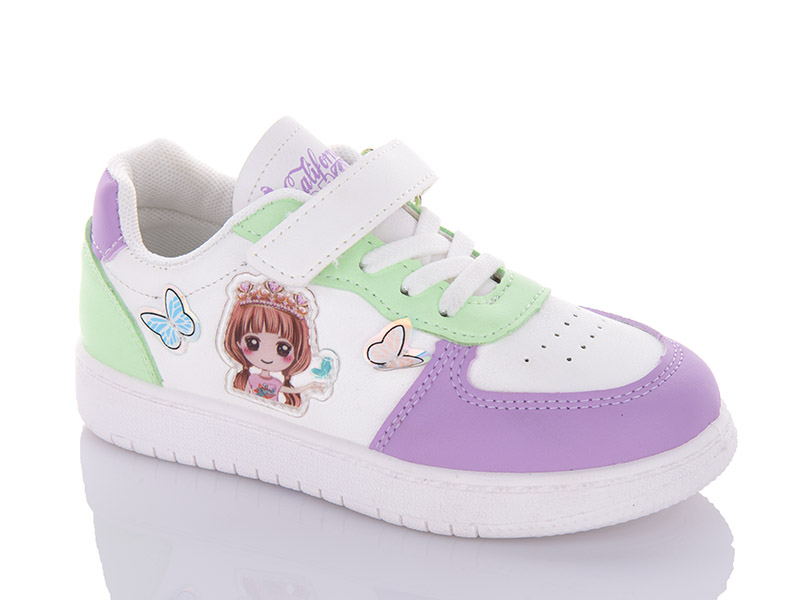 Кроссовки Xifa kids (27-36) 2393 purple-green (деми)