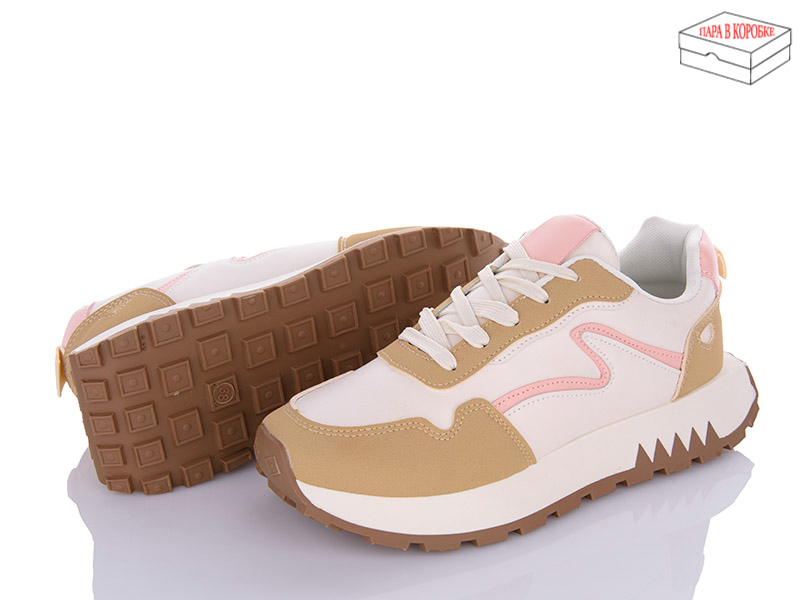 Кроссовки Ailaifa (36-41) DD05 khaki (деми)
