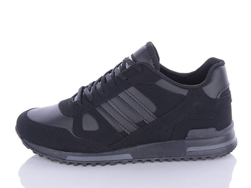 Кроссовки Boteli (40-45) A4150 black (деми)