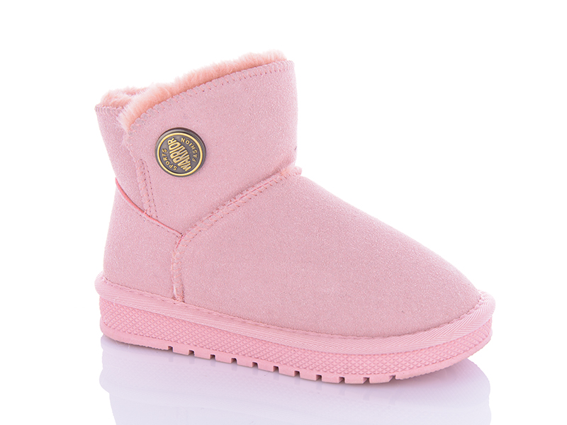 Угги Ashiguli (32-37) A310 pink (зима)