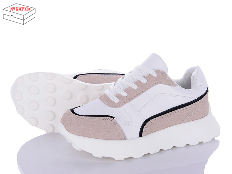 Кроссовки Ailaifa (36-41) 2399-2 white піна (деми)