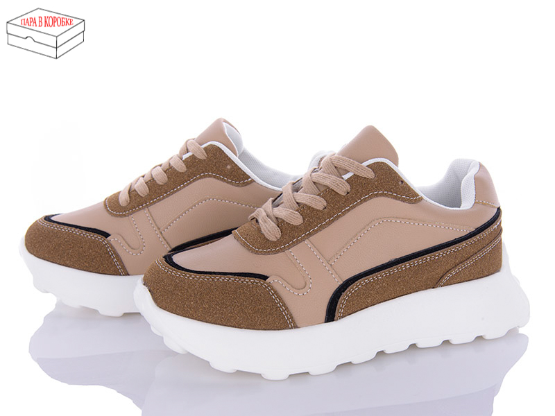 Кроссовки Ailaifa (36-41) 2399-3 khaki піна (деми)