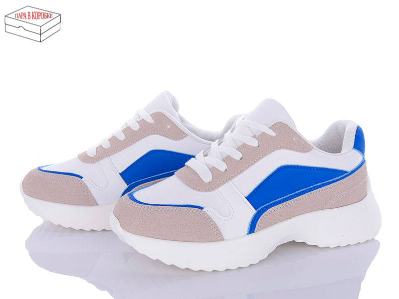 Кроссовки Ailaifa (36-41) A2365-1 blue піна (деми)