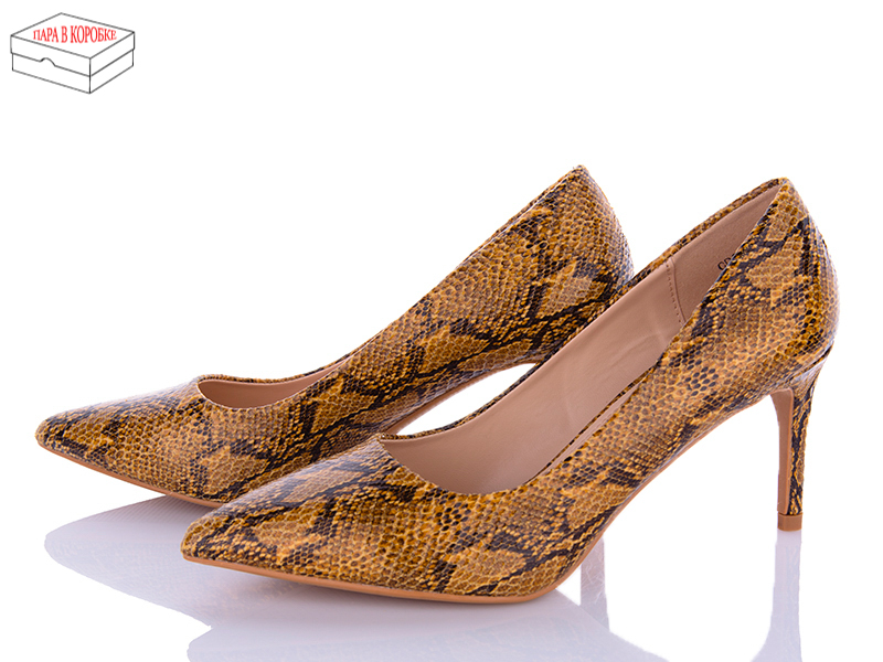 Туфли Star (36-41) CD61 camel (деми)