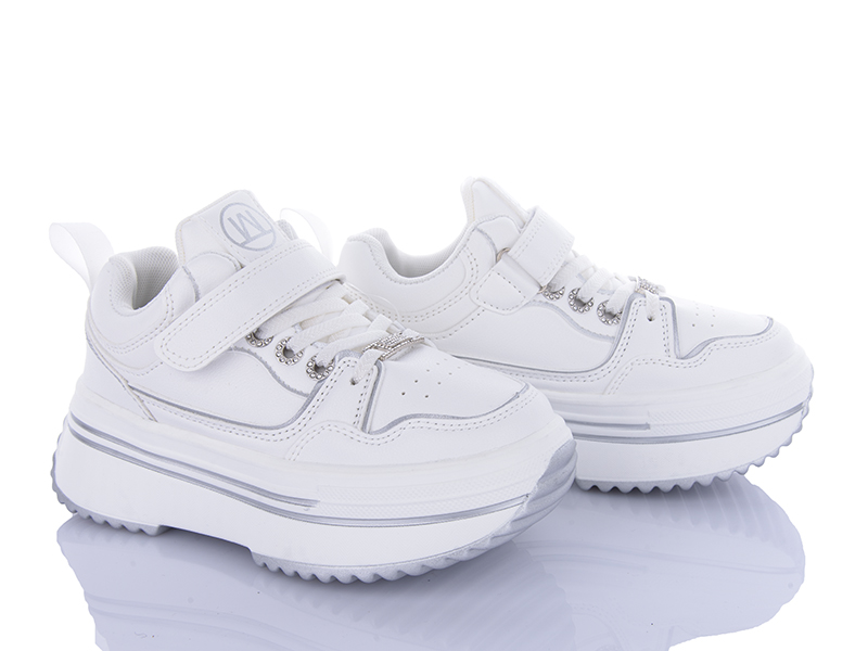 Кроссовки Clibee (33-38) LC4 white (деми)