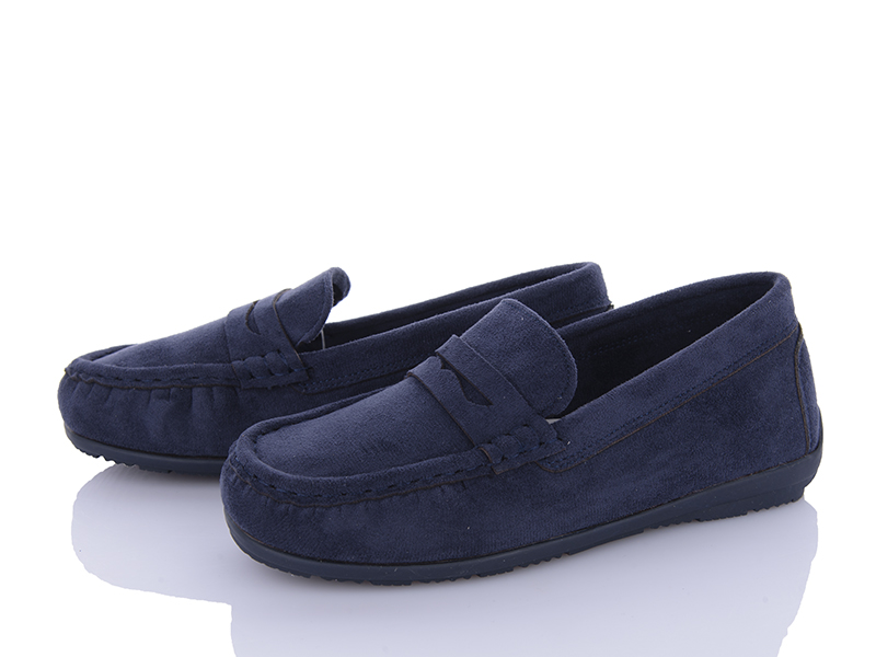 Мокасины Clibee (32-37) N641 navy (деми)