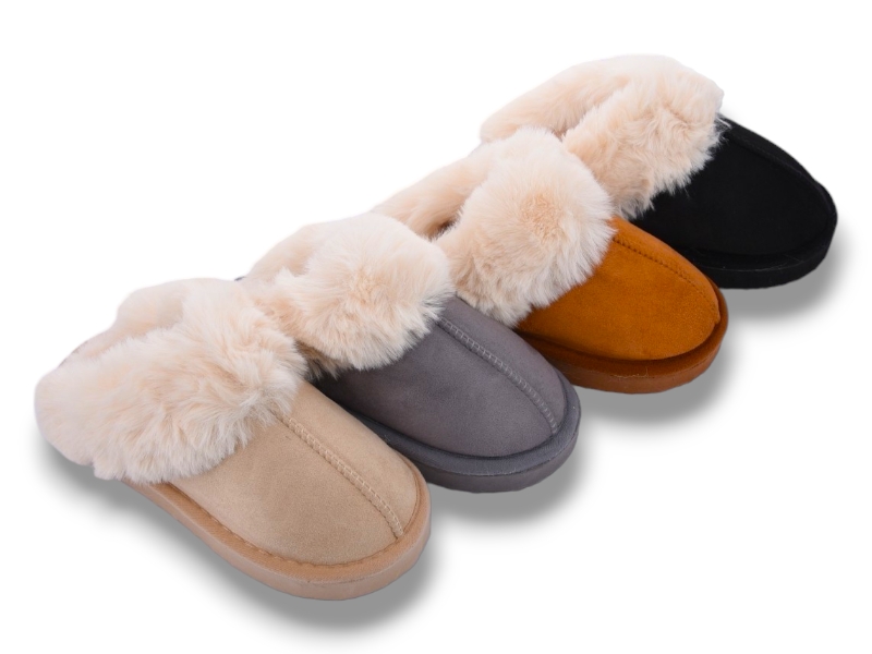 Тапочки Deshman (36-41) A819 mix (зима)