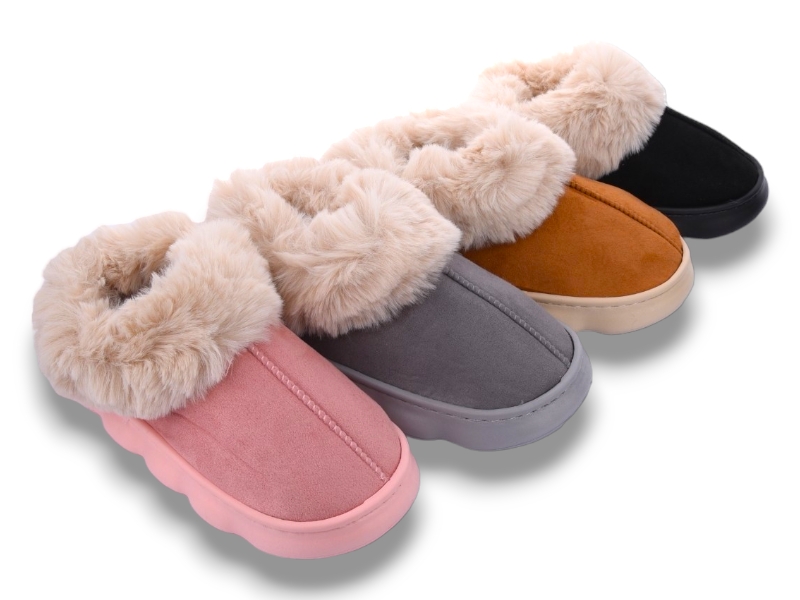 Тапочки Deshman (36-41) A817 mix (зима)
