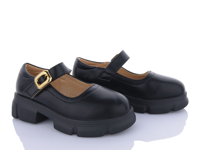 Туфли Clibee (32-37) DC705 black (деми)