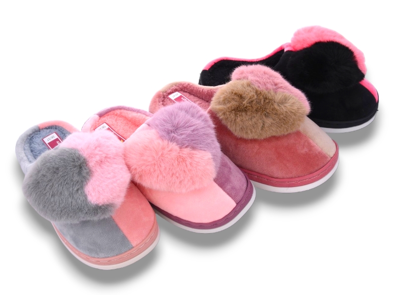 Тапочки Deshman (36-41) A644 mix (зима)
