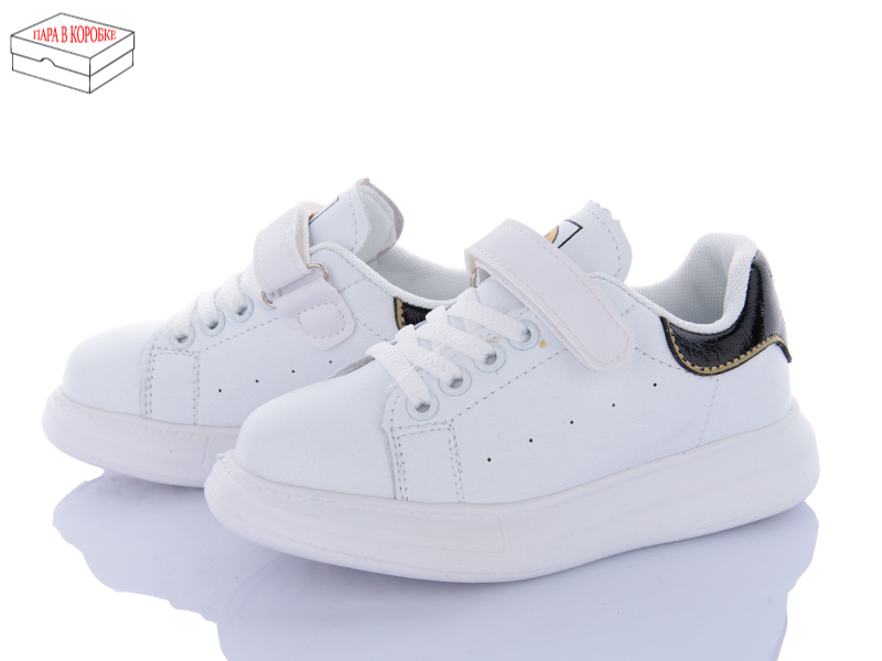Кроссовки OkShoes (26-31) A107–3 black (деми)