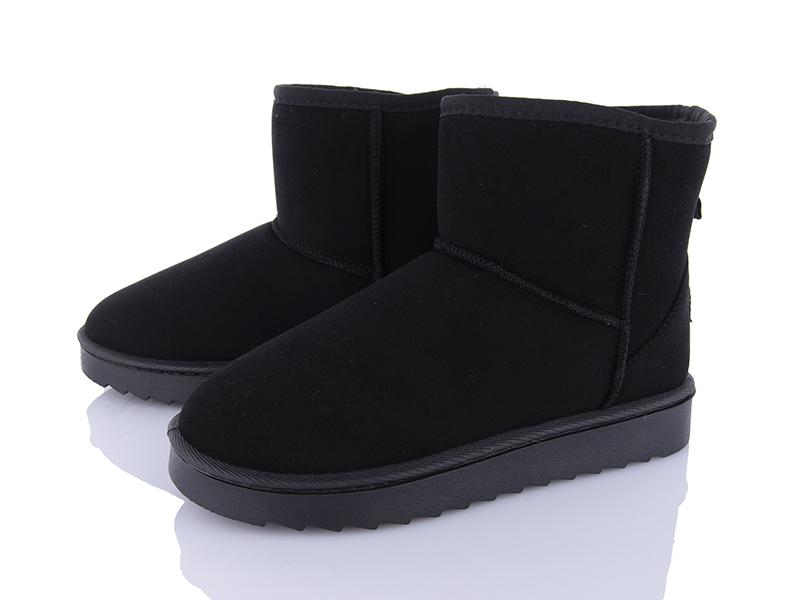 Угги Arzo (36-41) F106 black (зима)