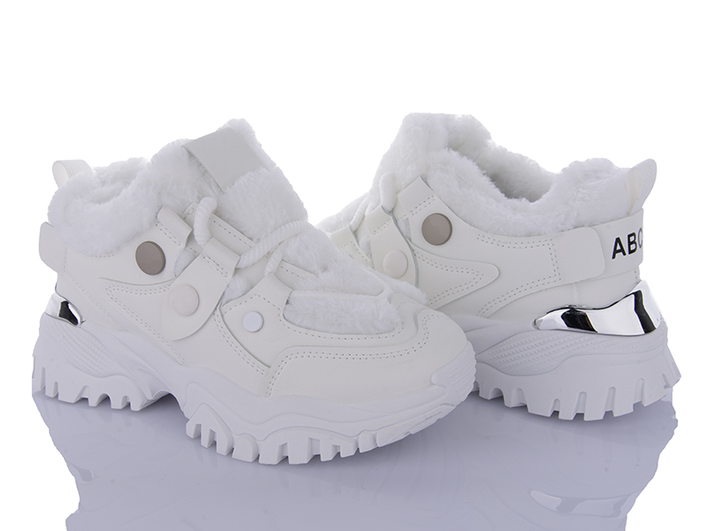 Кроссовки QQ Shoes (36-41) AB038-2 (зима)