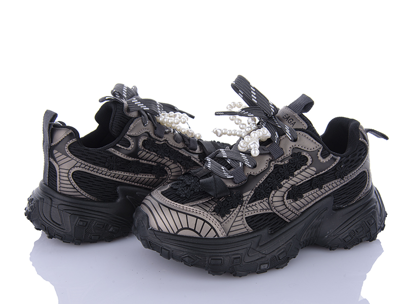 Кроссовки Clibee (31-37) AS175126 black (деми)