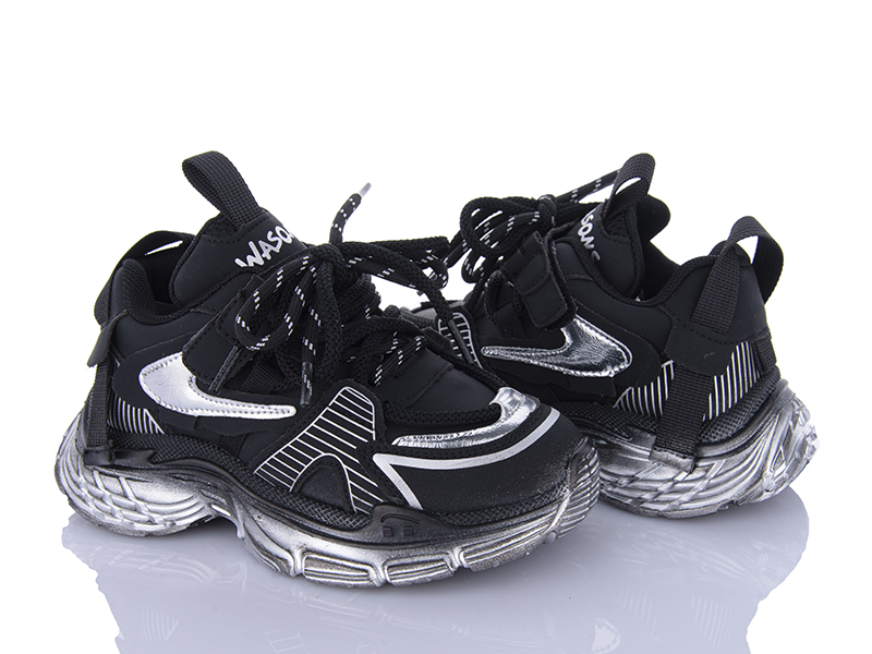 Кроссовки Clibee (31-37) AS866517 black (деми)