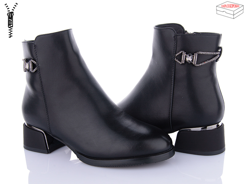 Ботинки QQ Shoes (36-41) A2672 (зима)