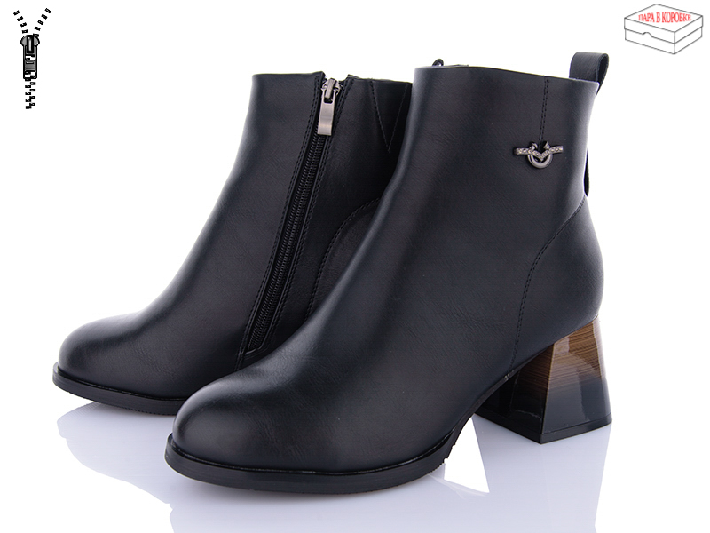 Ботинки QQ Shoes (36-41) A2681 (зима)