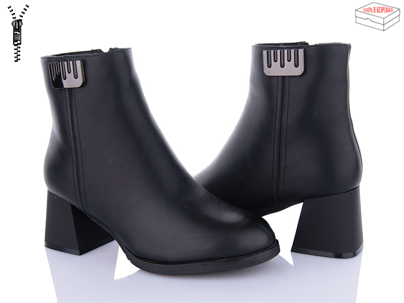 Ботинки QQ Shoes (36-41) A2682 (зима)