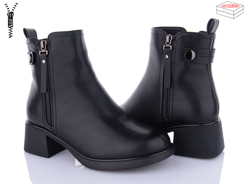 Ботинки QQ Shoes (36-41) A2686 (зима)