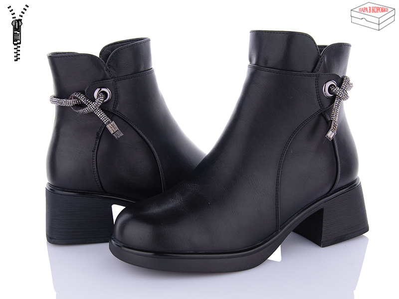 Ботинки QQ Shoes (36-41) A2687 (зима)