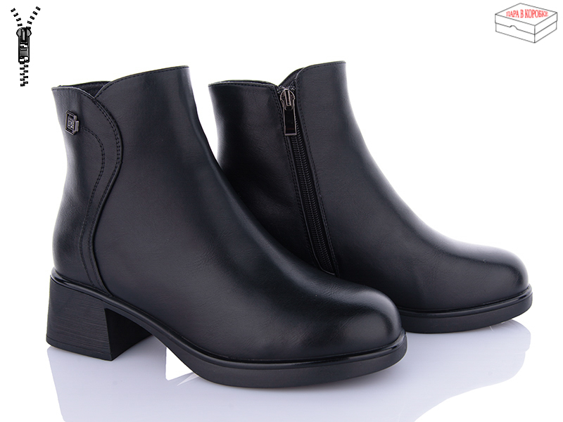 Ботинки QQ Shoes (36-41) A2688 (зима)