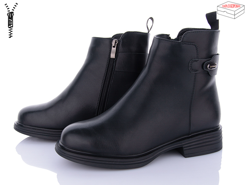 Ботинки QQ Shoes (36-41) A2690 (зима)