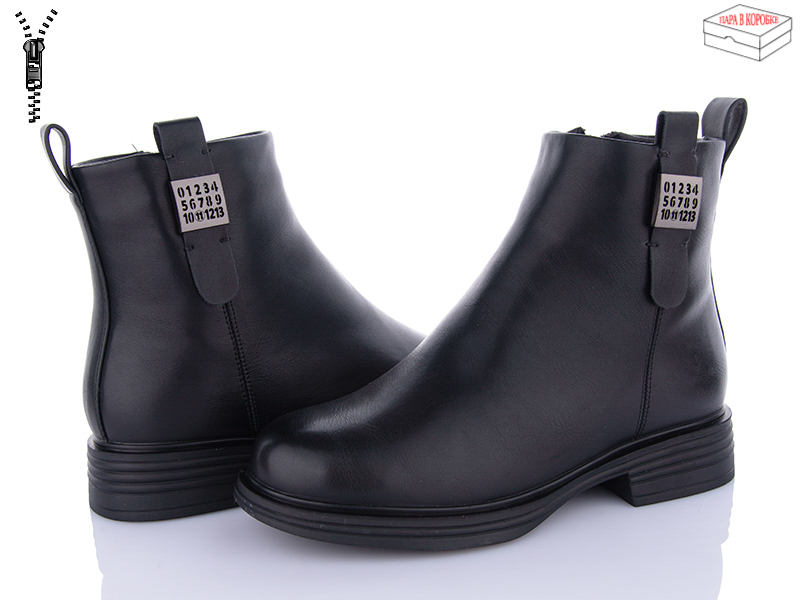 Ботинки QQ Shoes (36-41) A2692 (зима)