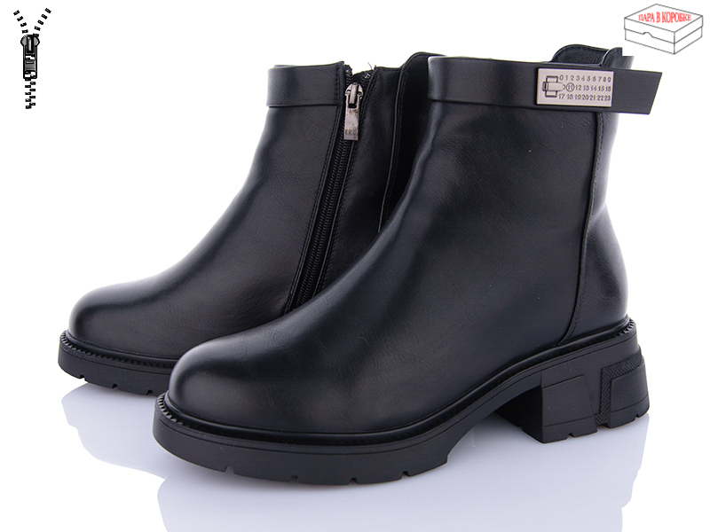 Ботинки QQ Shoes (36-41) A2695 (зима)