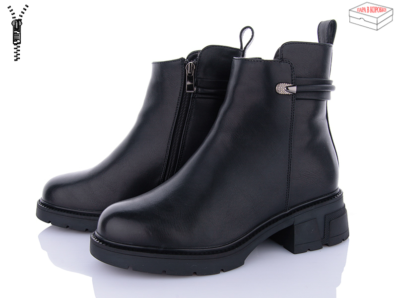 Ботинки QQ Shoes (36-41) A2696 (зима)
